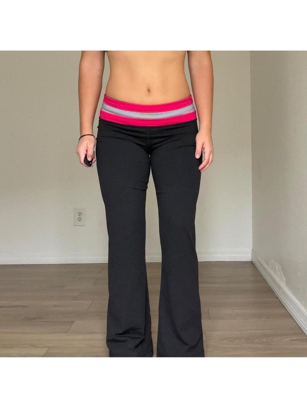 Y2K FLARE YOGA PANTS